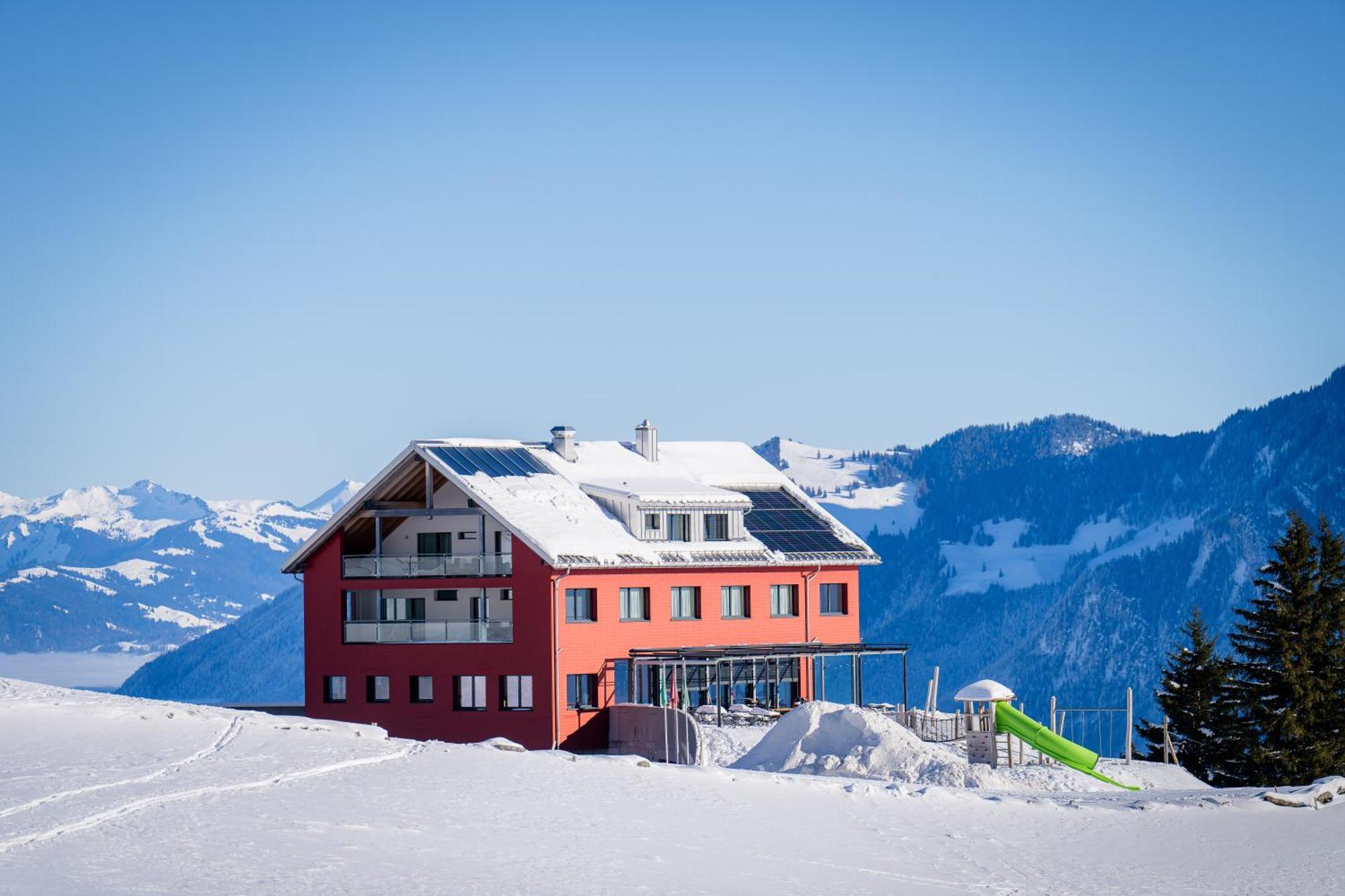 Hotel Restaurant Berghaus Malbun Buchserberg Бухс Екстериор снимка